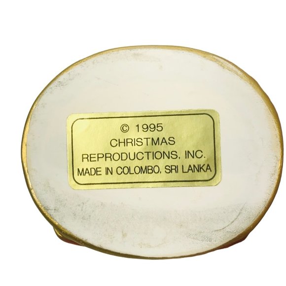 Vintage Christmas Reproductions Memories Of Santa Ornament 1891 Preowned In Box - Picture 5 of 7